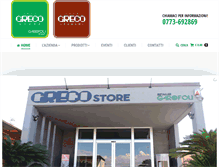 Tablet Screenshot of grecosrl.com
