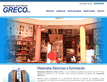 Tablet Screenshot of grecosrl.com.ar